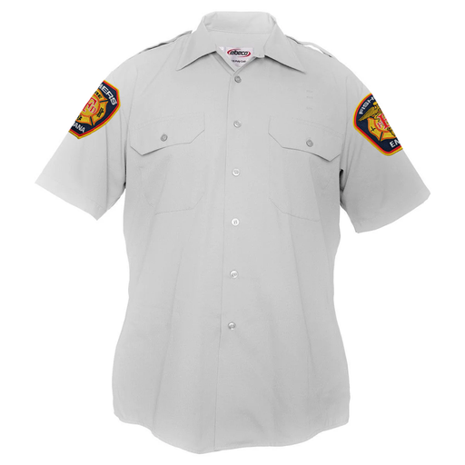 Fishers Fire Dept. White Class B Shirt for Women